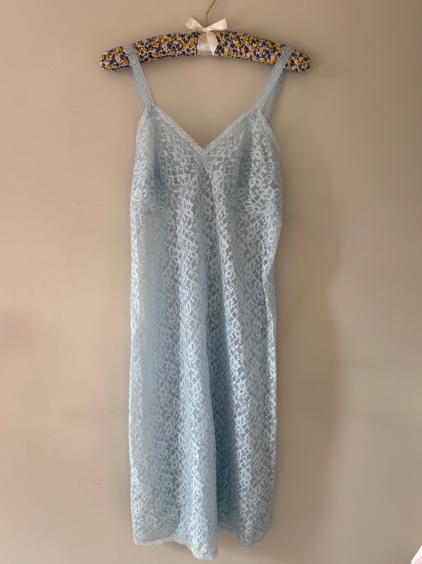 Vintage Lace Slip Dress (10)