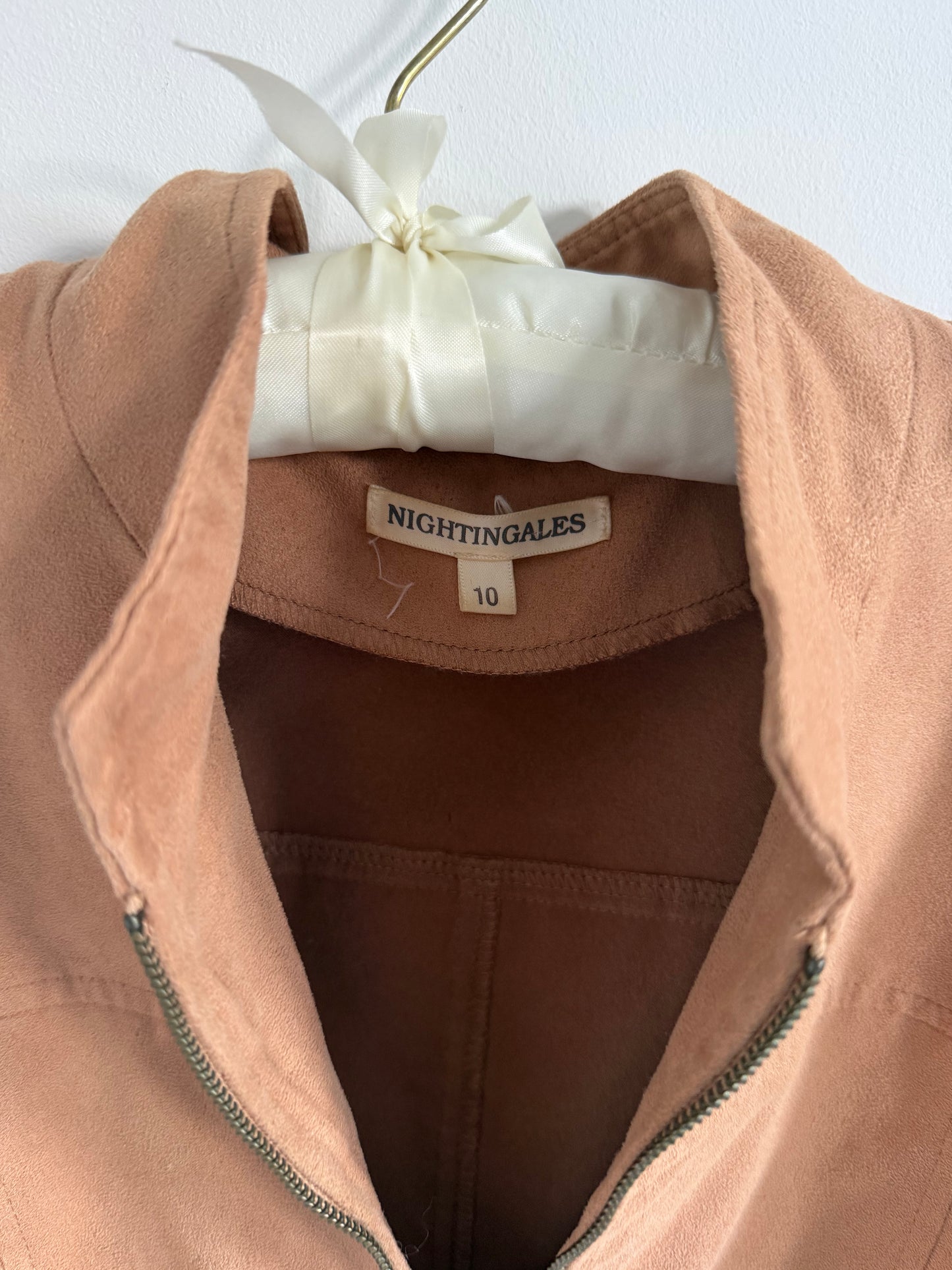 Suede Zip Up Top (10)