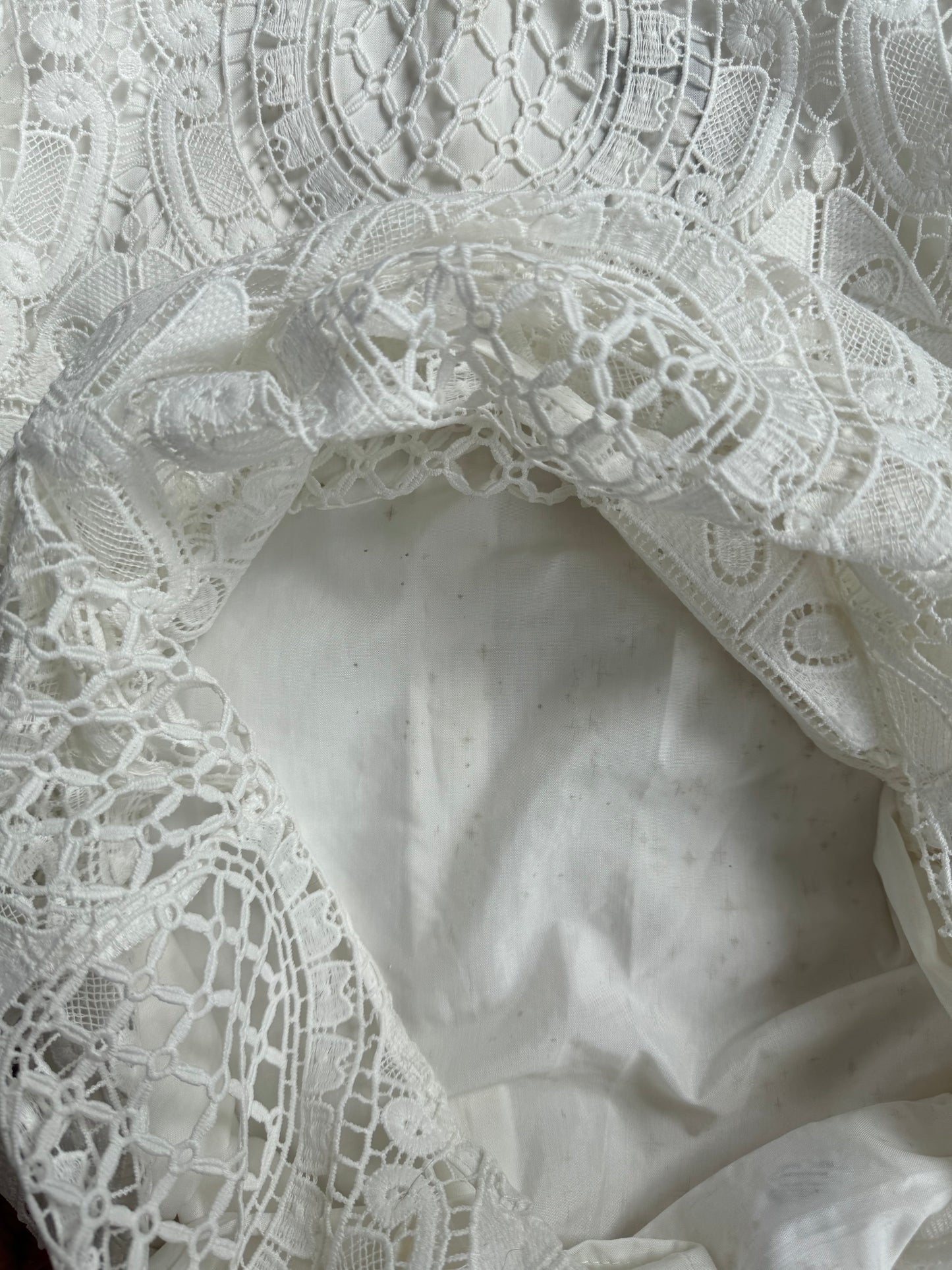 Bell Sleeve Lace Mini Dress (10)