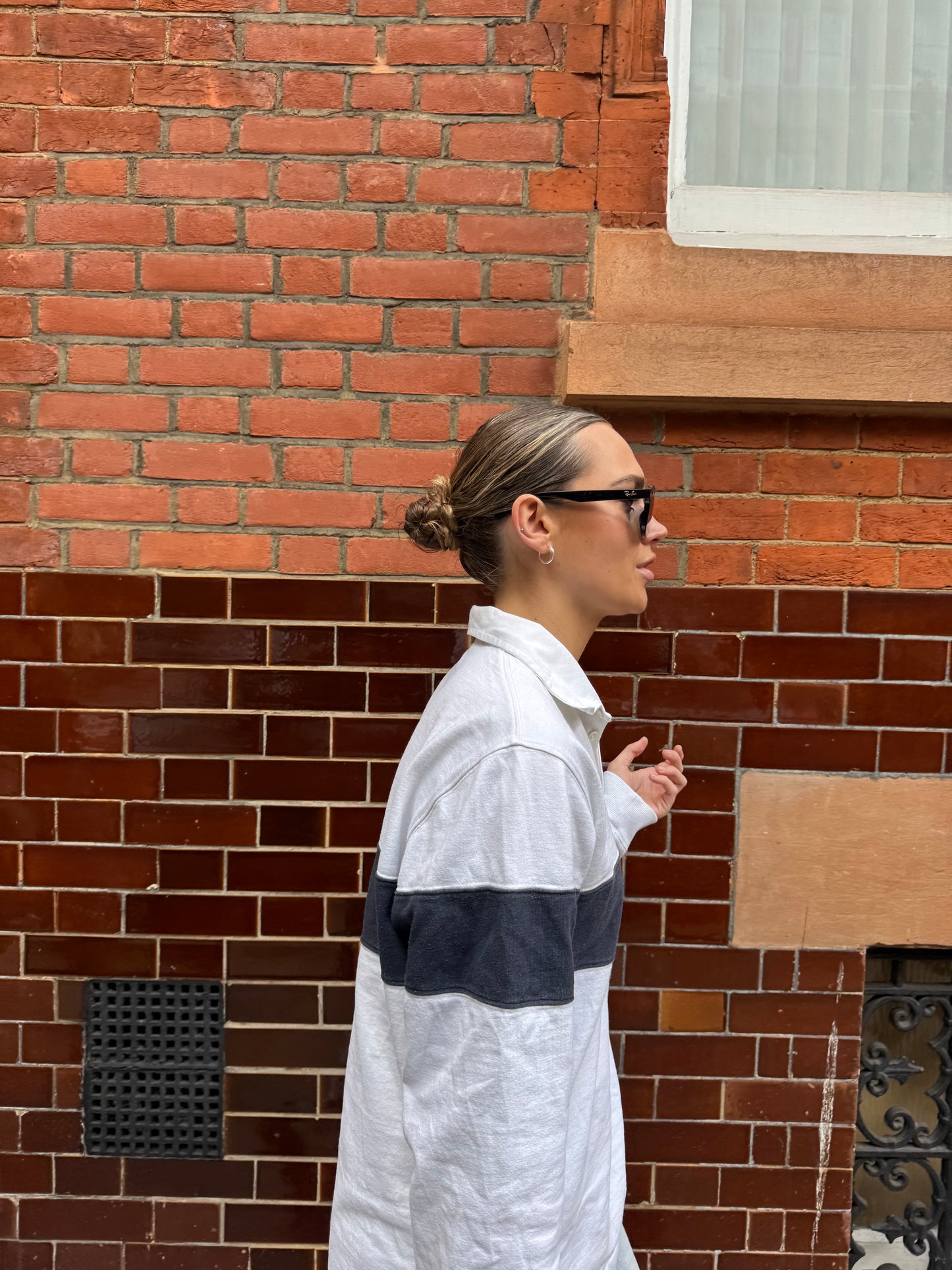 Kate- Vintage Rugby Shirt (M)