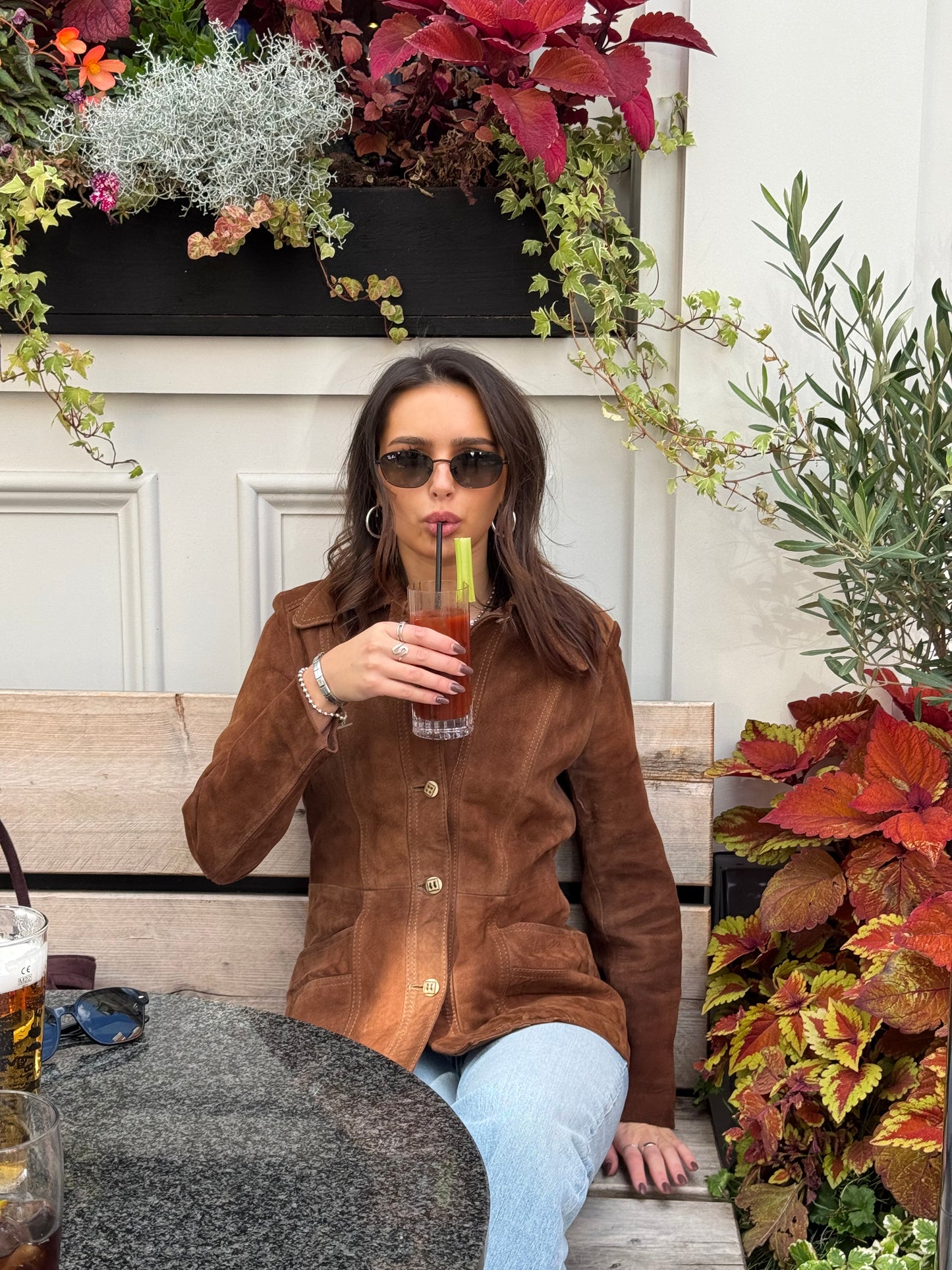 Cara- Brown Suede Jacket (8)