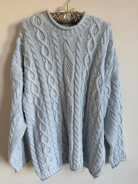 Sky Cable Knit Jumper (One Size)