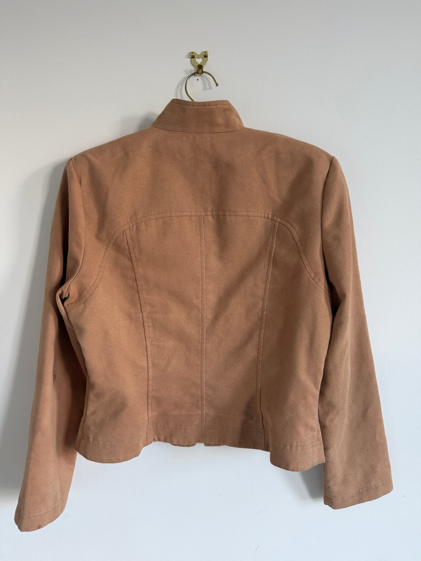 Suede Zip Up Top (10)