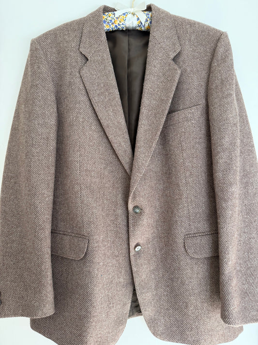 Brown oversized blazer (M)