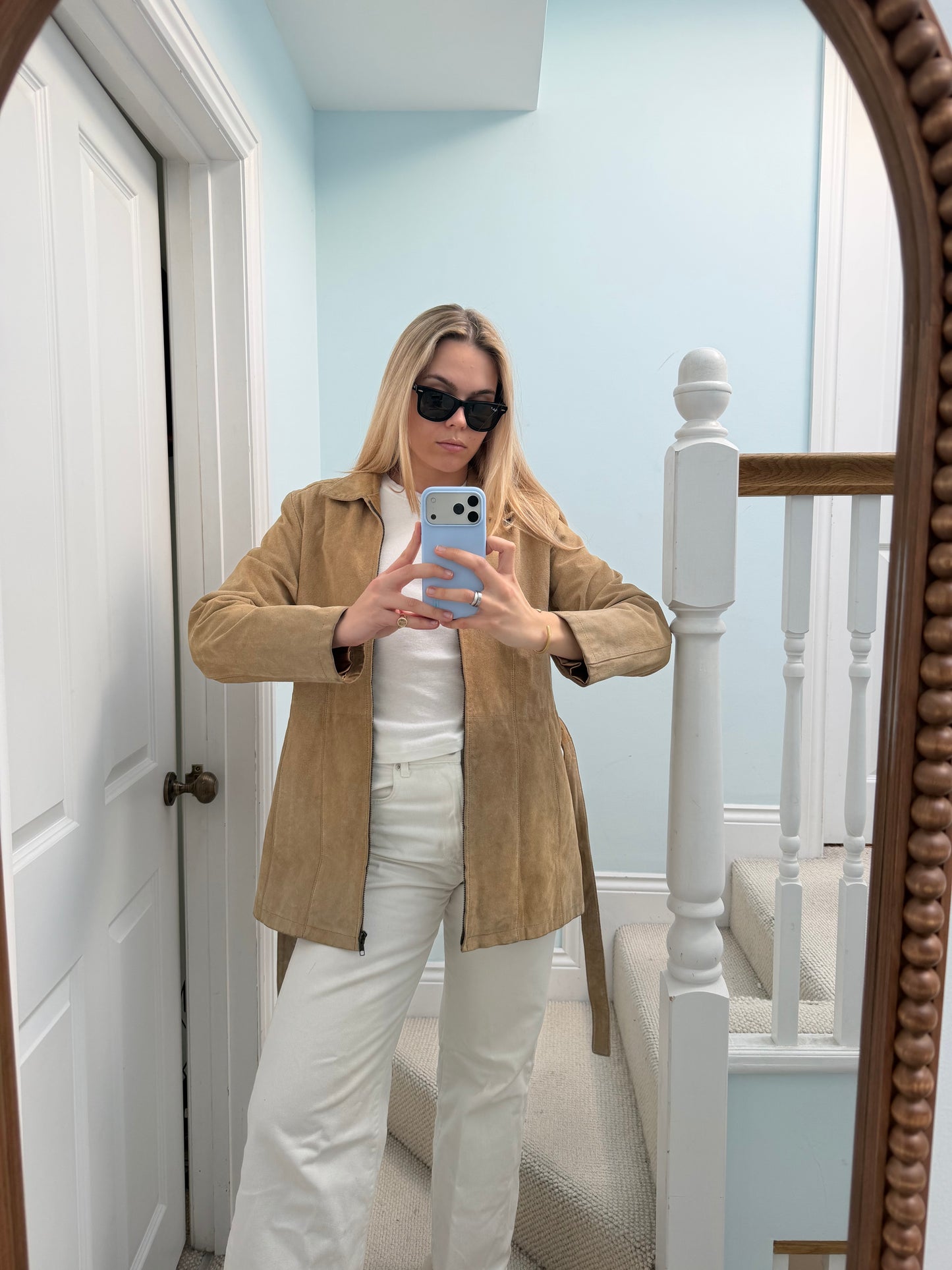 Tie Waist Suede Jacket (12)