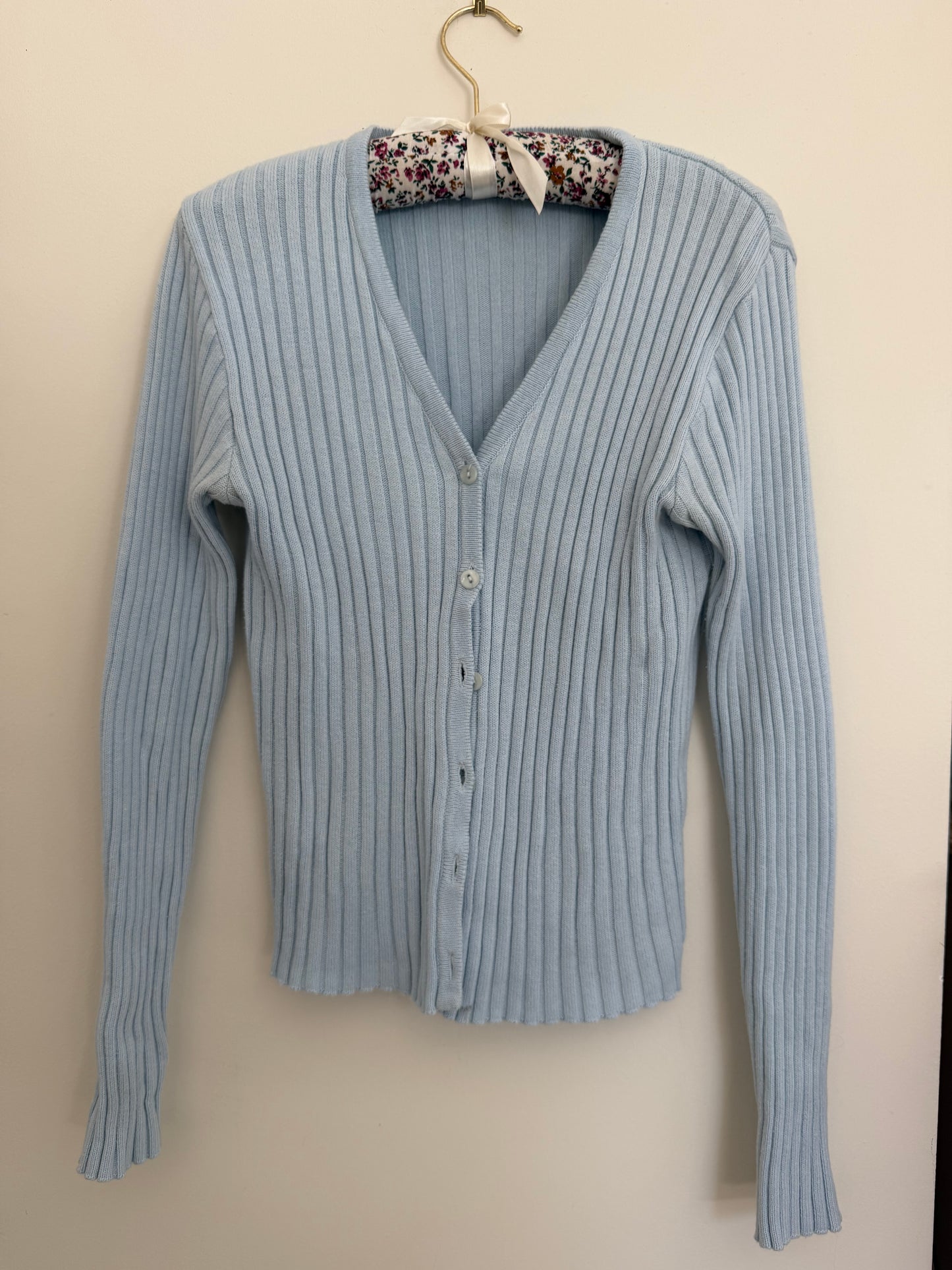 Miranda Ribbed Cardigan (S)