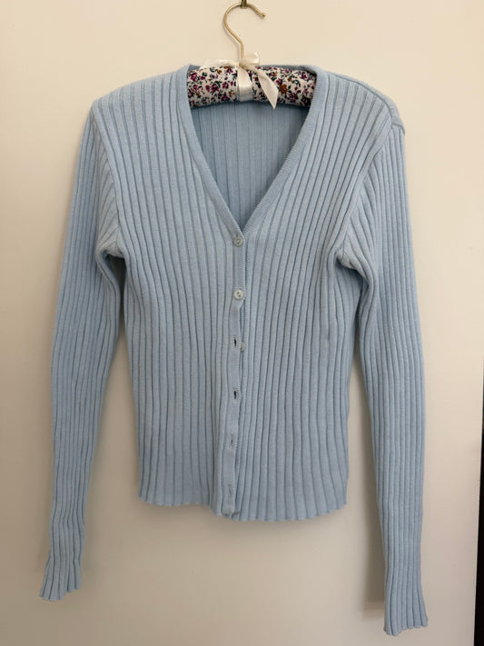 Miranda Ribbed Cardigan (S)