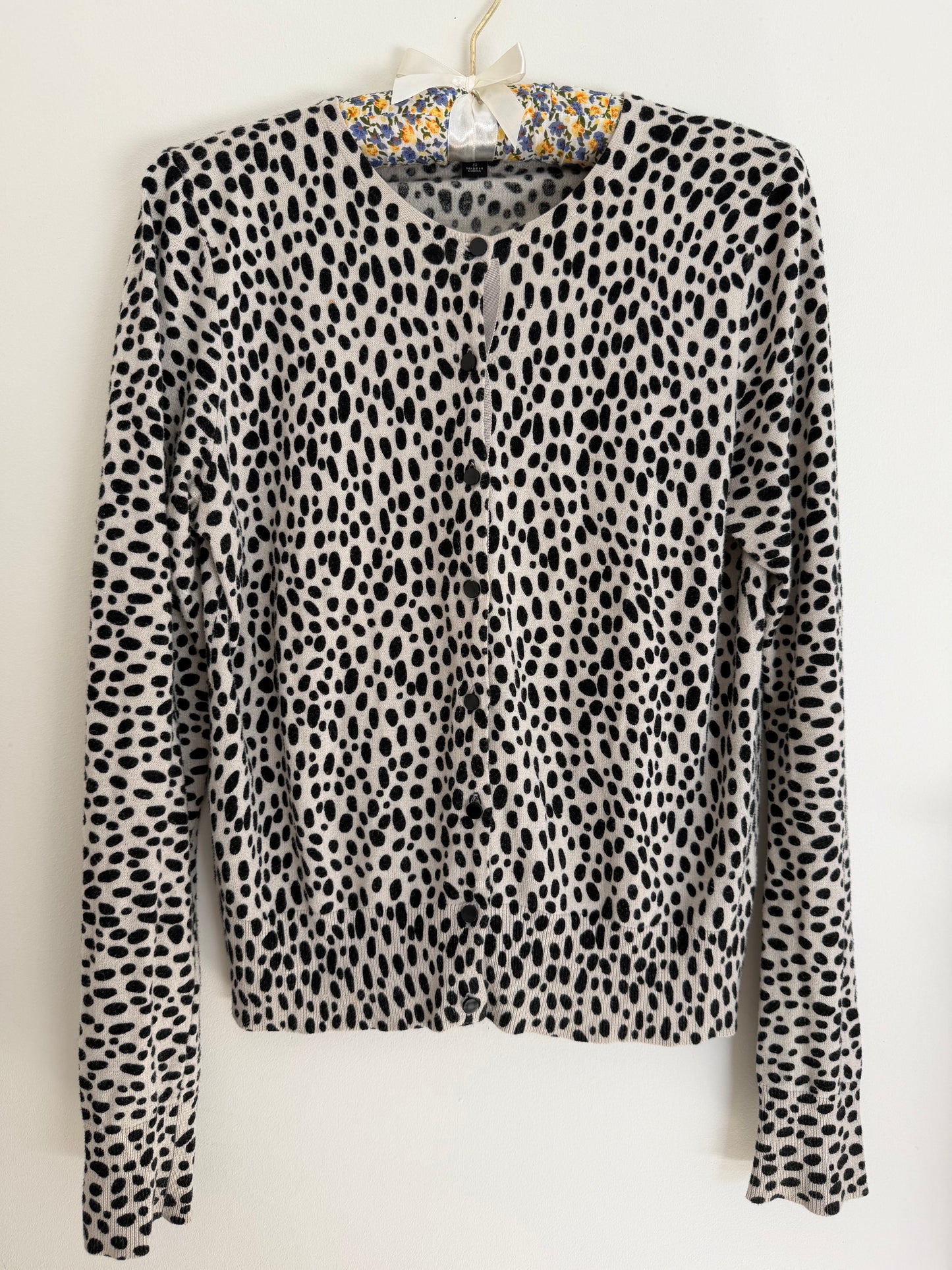Snow Leopard Cardigan (S)