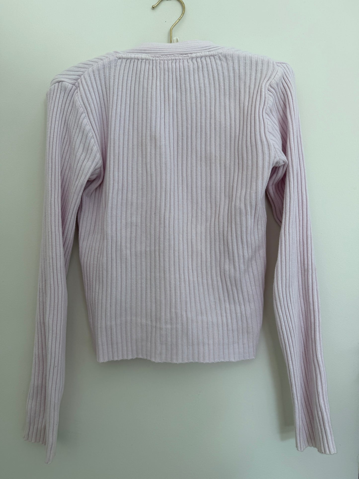 Pink Knit Cardigan (S)