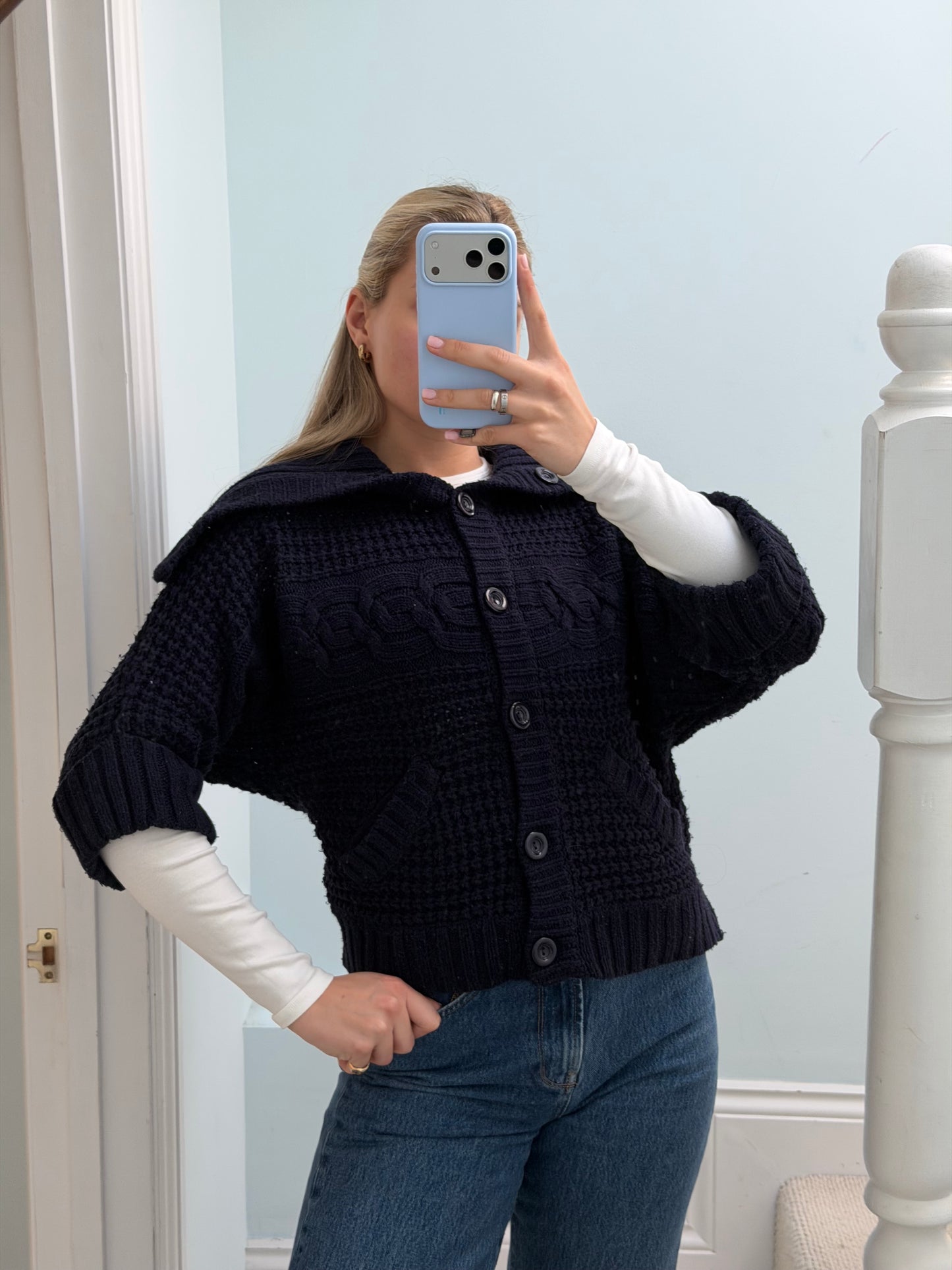 Chunky Navy Knit (12)