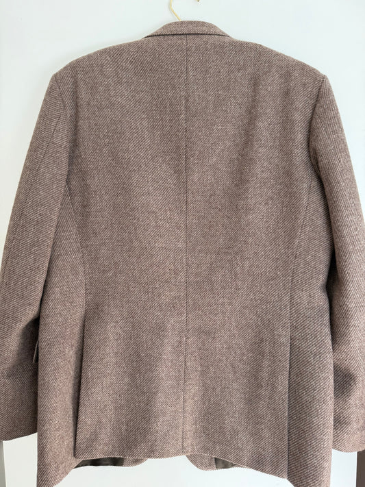 Brown oversized blazer (M)