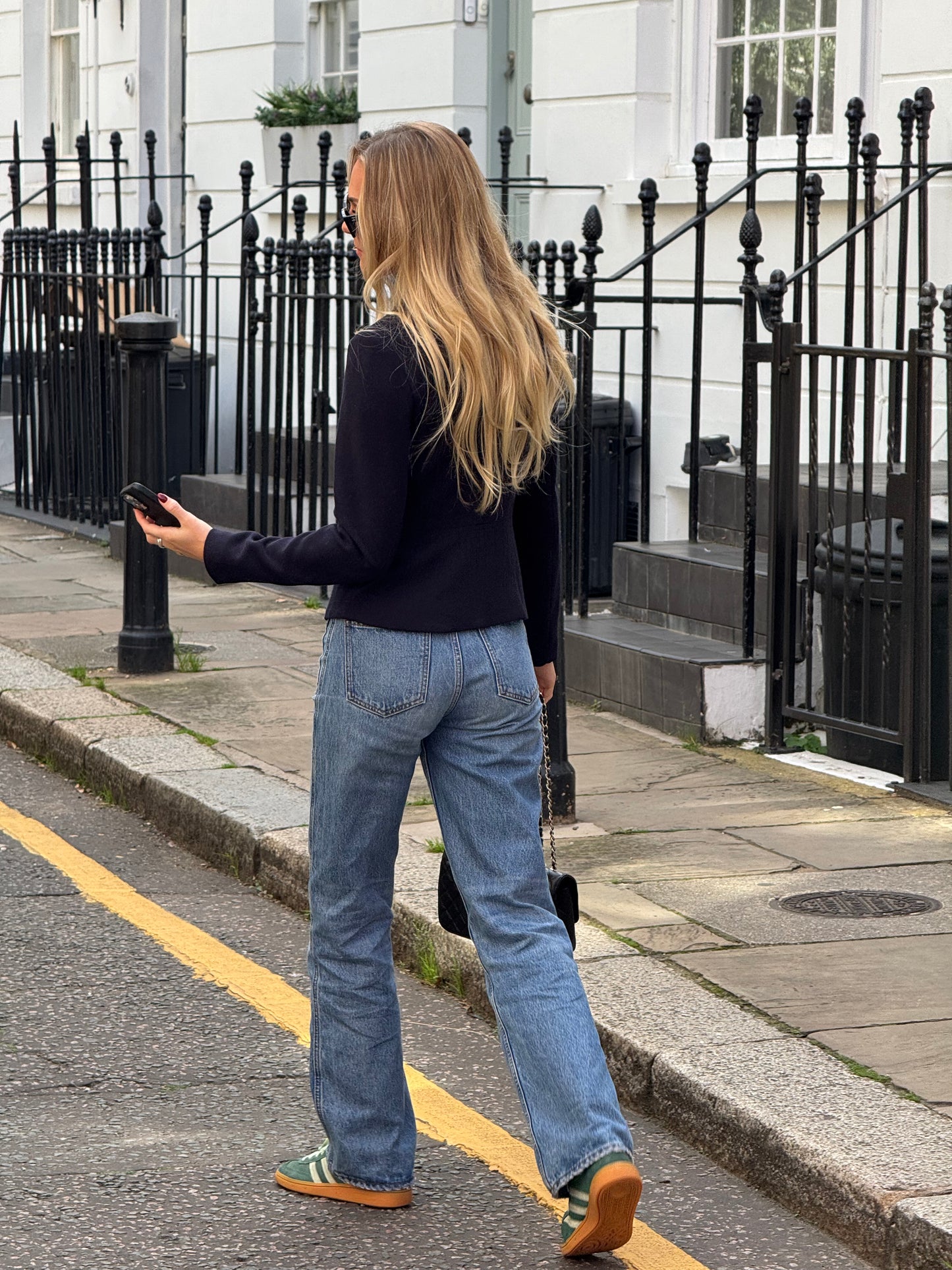 Gigi Navy Fitted Jacket (8)