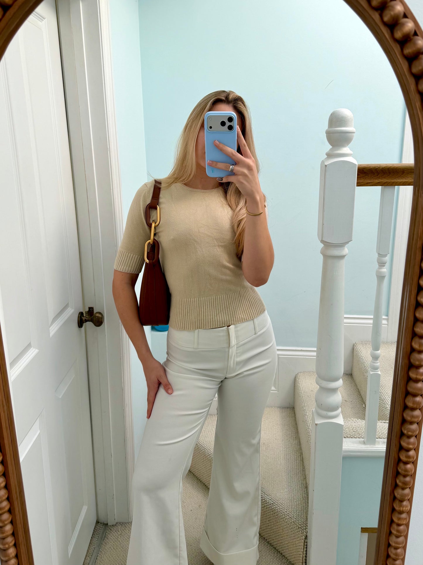 Soft Beige Knit Top (8)