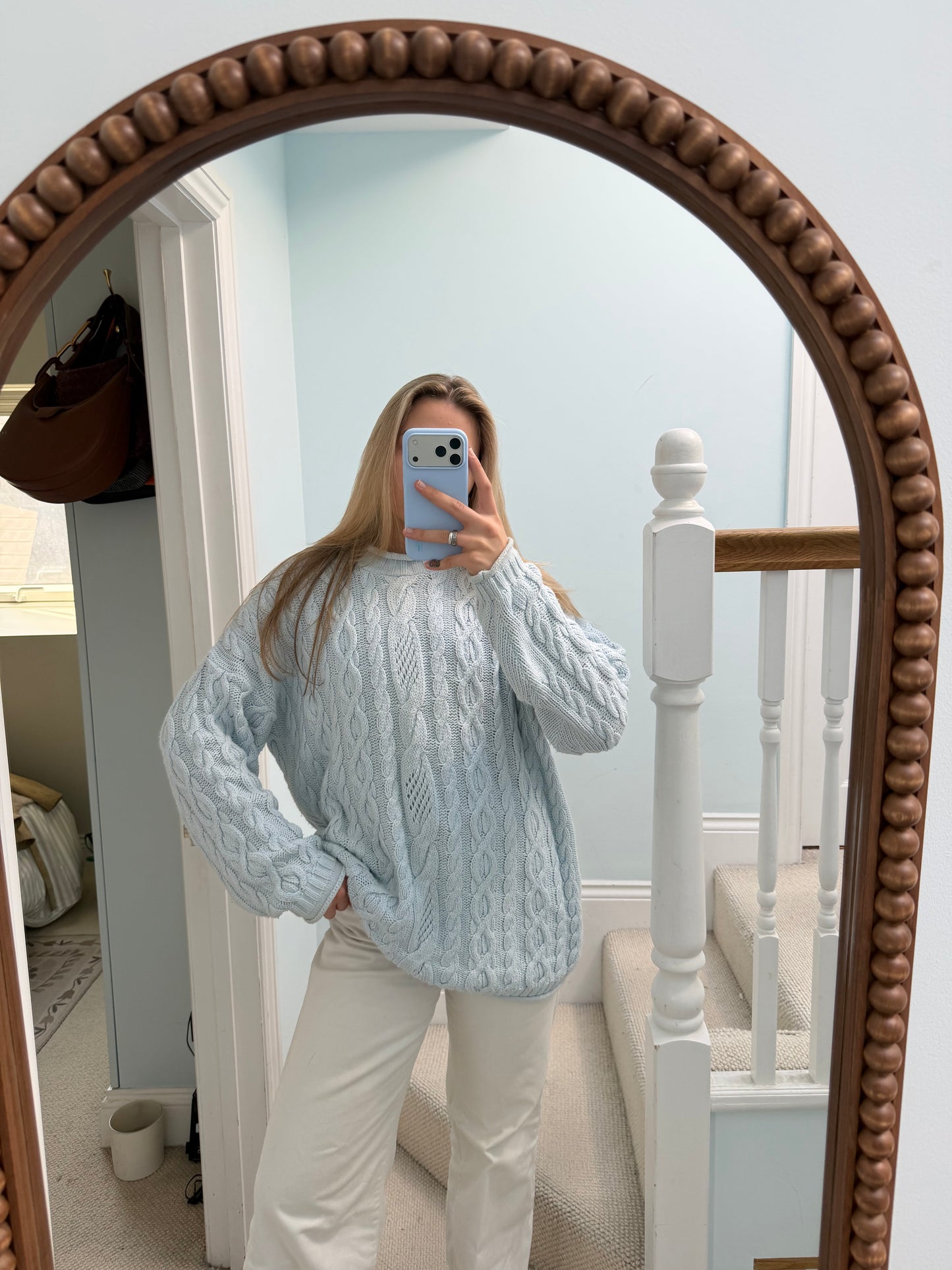 Sky Cable Knit Jumper (One Size)