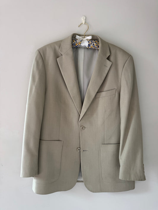 Oversized Beige Blazer (M)